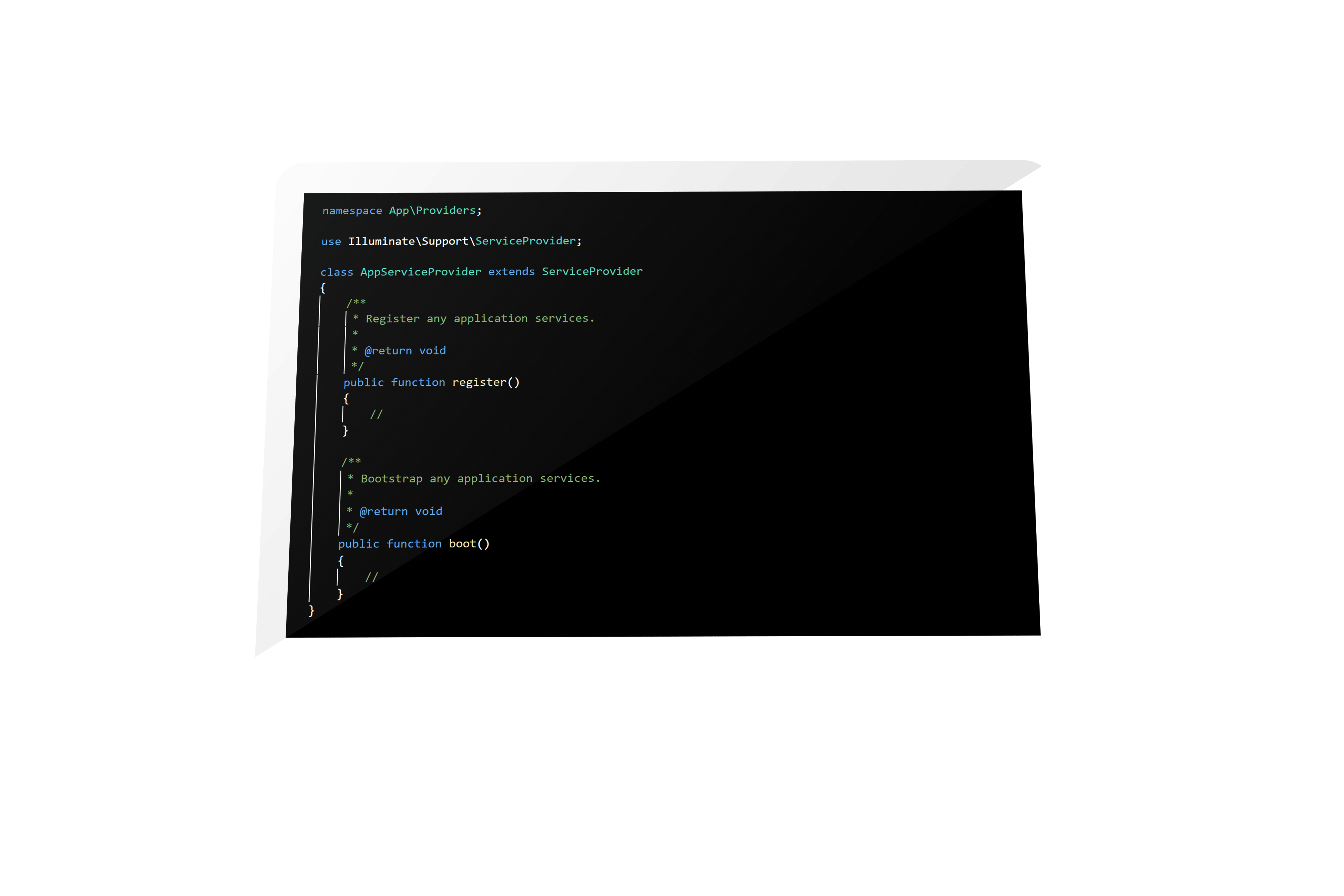 mwspace-laravel-8-pro-intro-home-screen